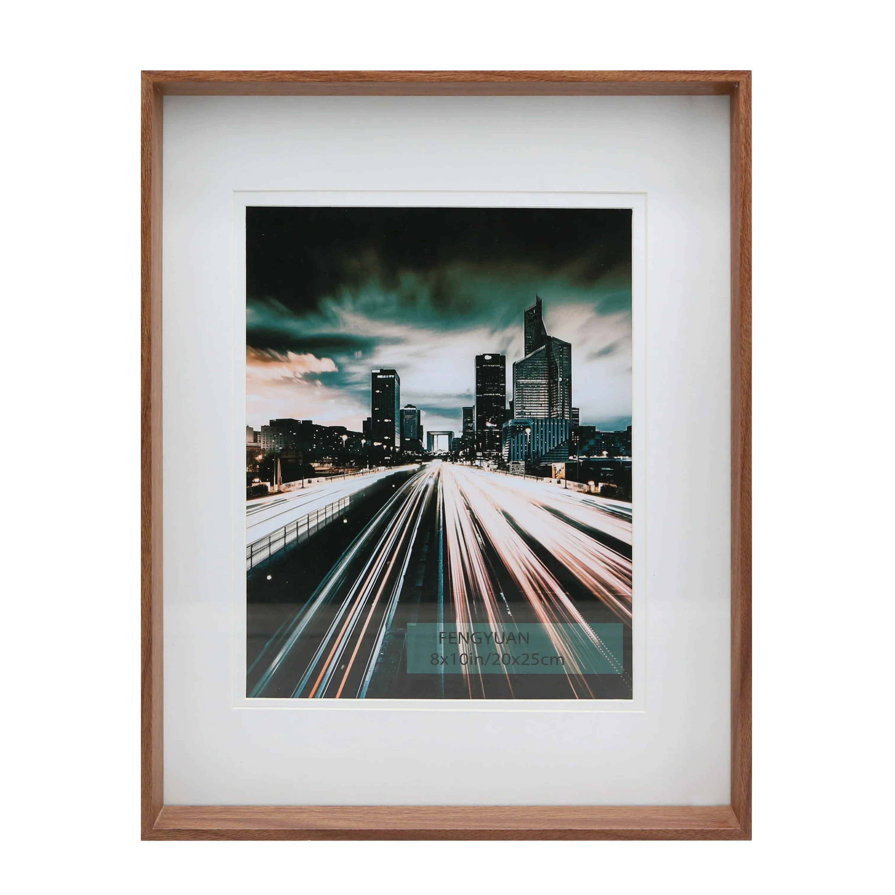 display picture frame black poster frame with matt for wall decor