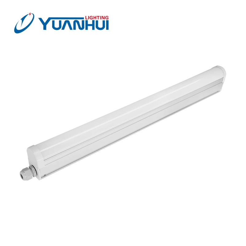 IP20 led batten light with emergency and Microwave sensor  LED Waterproof light