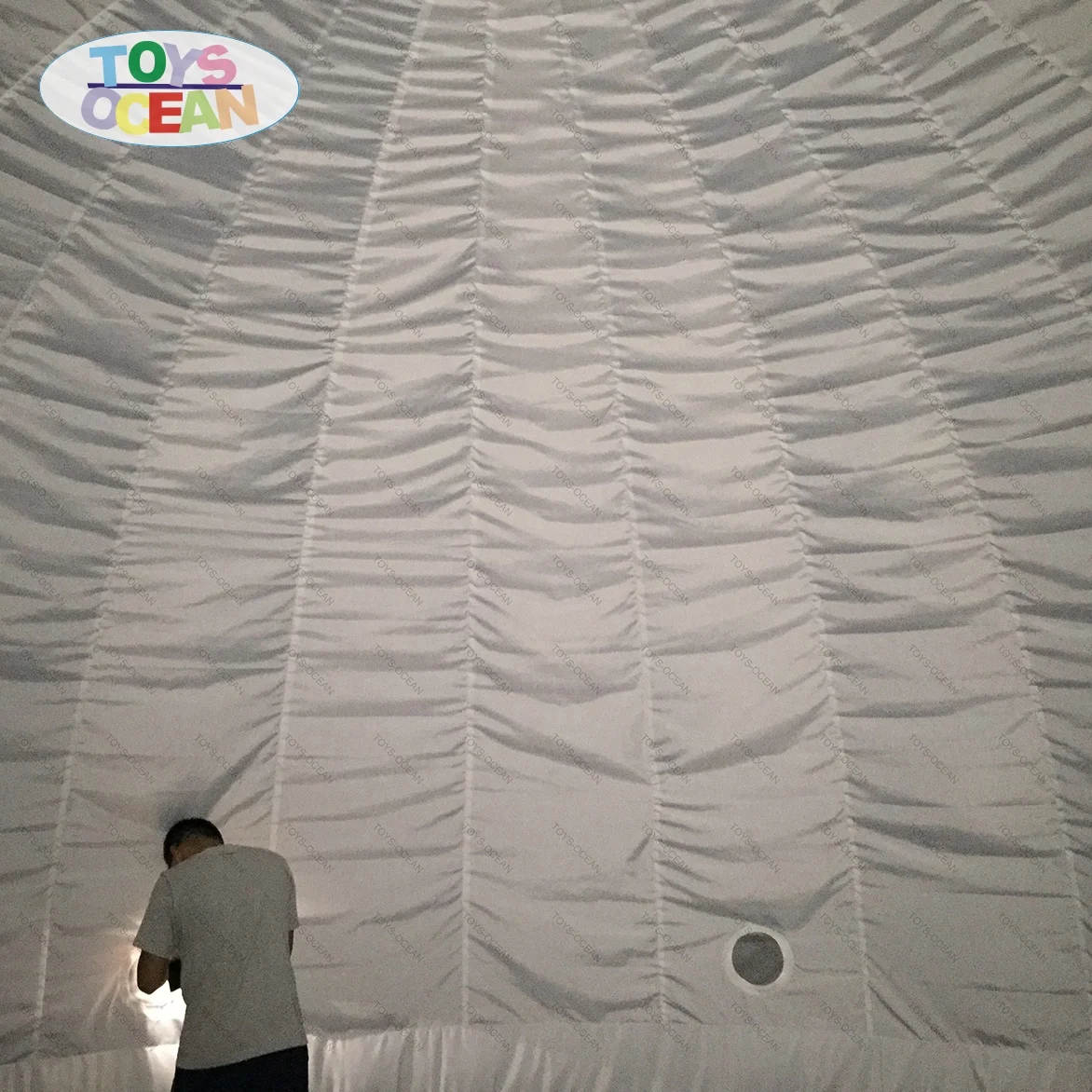 Projection/movie inflatable planetarium tent/inflatable projection dome tent