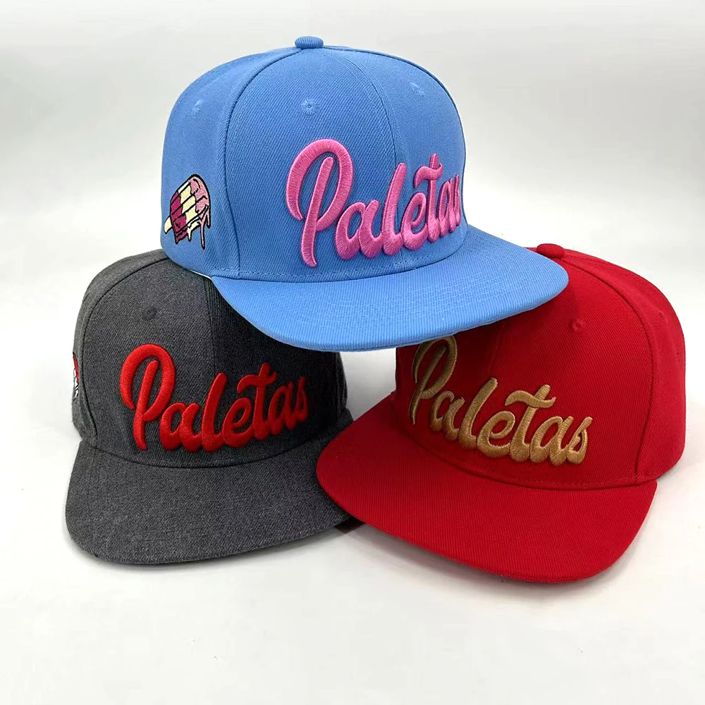 Wholesale Cheap Men 3d Embroidery 6 Panel Hat Custom Flat Brim High Crown New Snapback Cap Era Snapback Cap