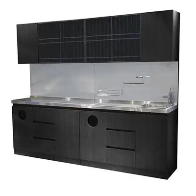 Hair Salon Color bar Display Cabinet Stations with