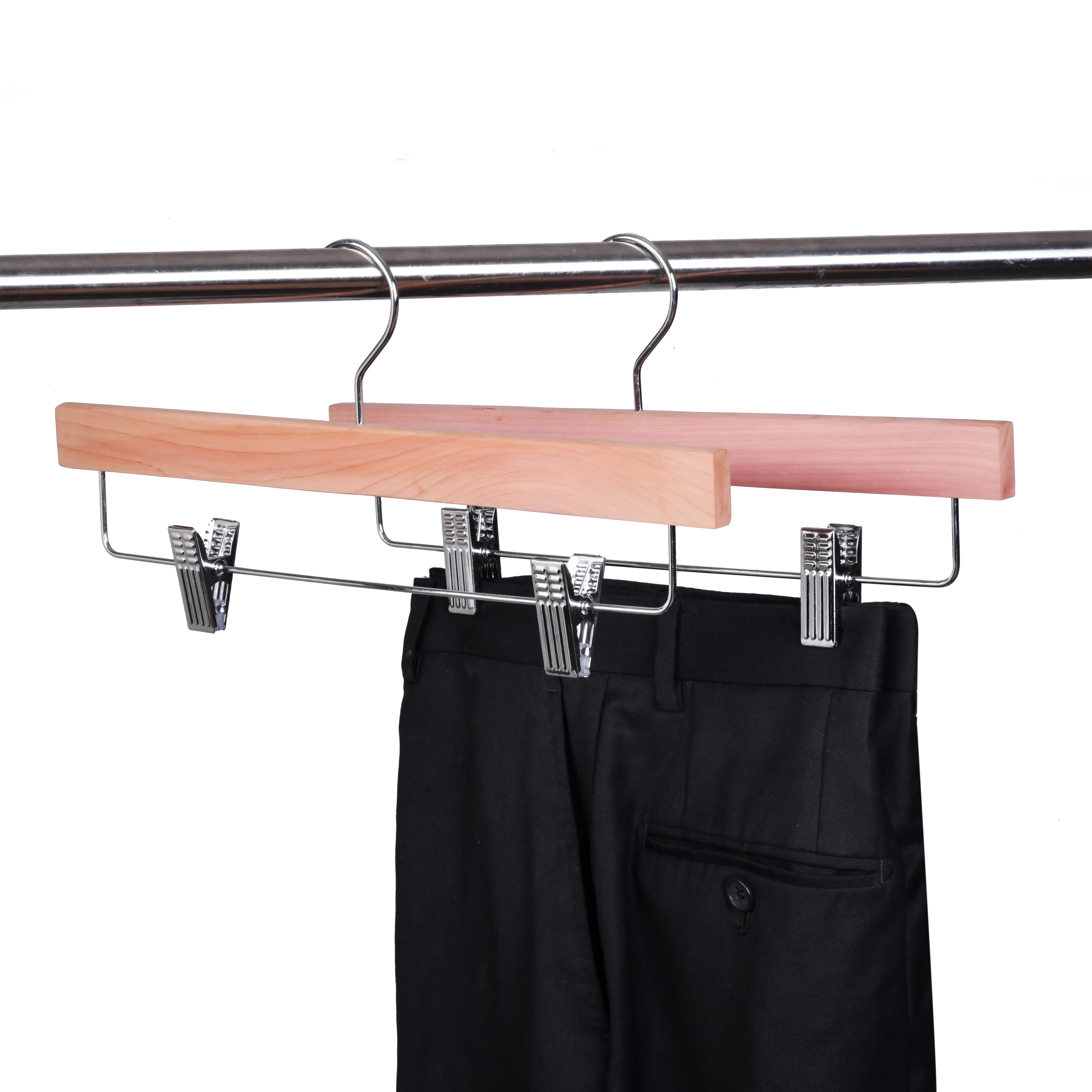 
TS1011 Amazon hot sale natural cedar pants hangers 