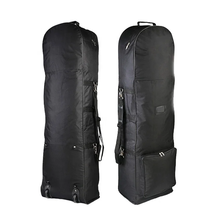 Waterproof cover golf  travel custom golf club travel bag with wheels