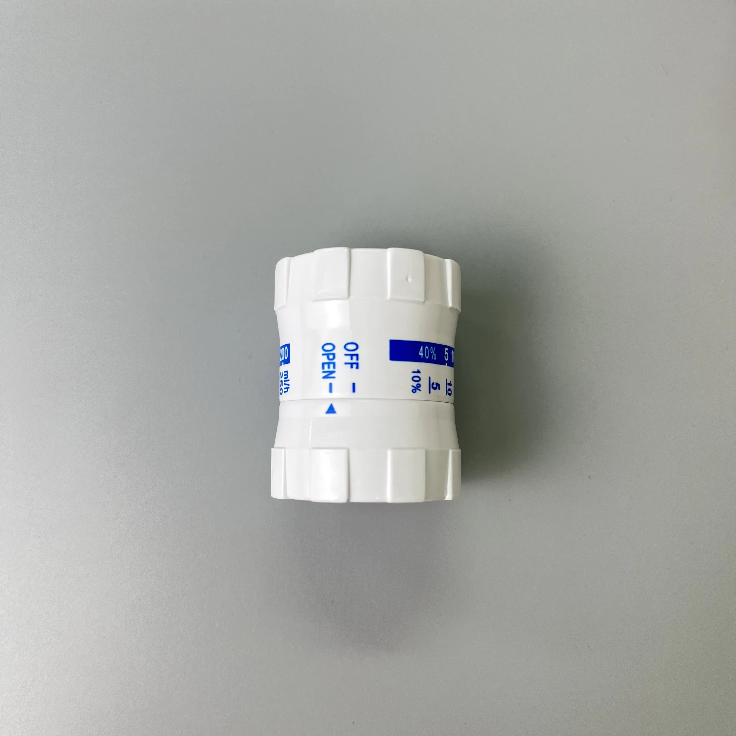 U-MED Wholesale  Hospital Single Use  ABS Micro Regulator WIth Double Scale For Liquid Flow Control NO.84002