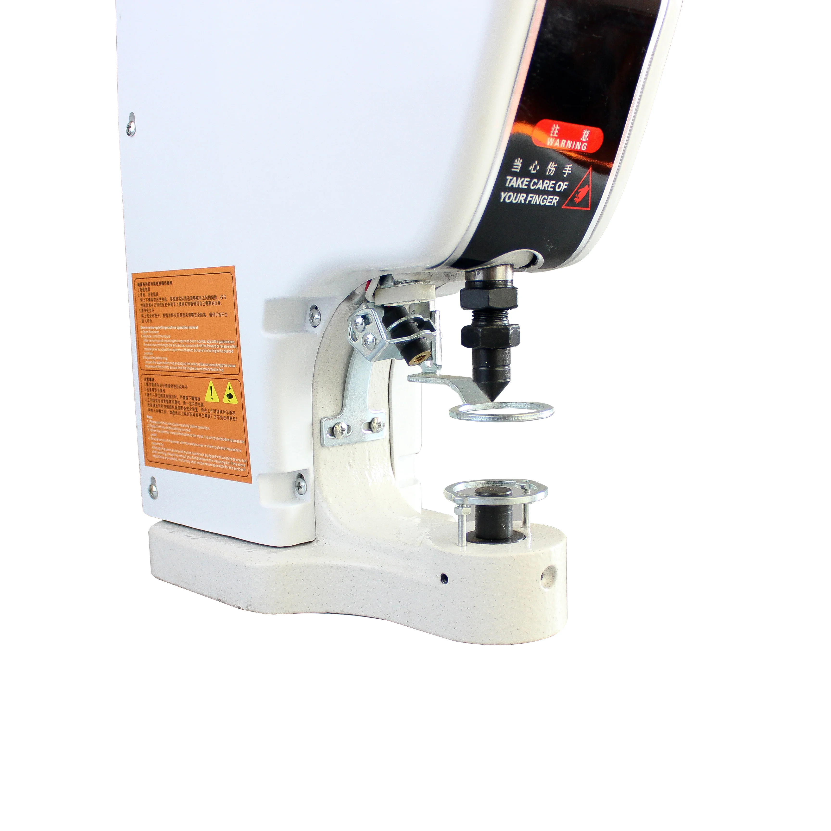 Промышленная компьютеризированная машина для пробивки заклепок и пуговиц, швейная машина для швейной фабрики или сумок