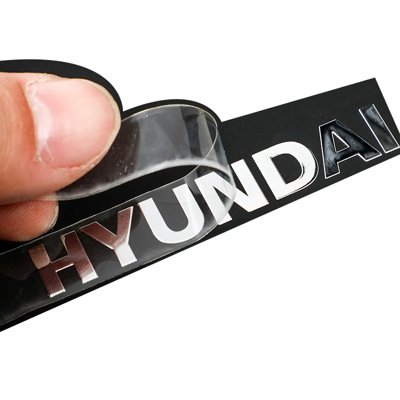 Custom Printed Waterproof Vinyl Stickers 3D DTF Embossed Logo UV Transfer Permanent Adhesive for Craft Packaging Labels
