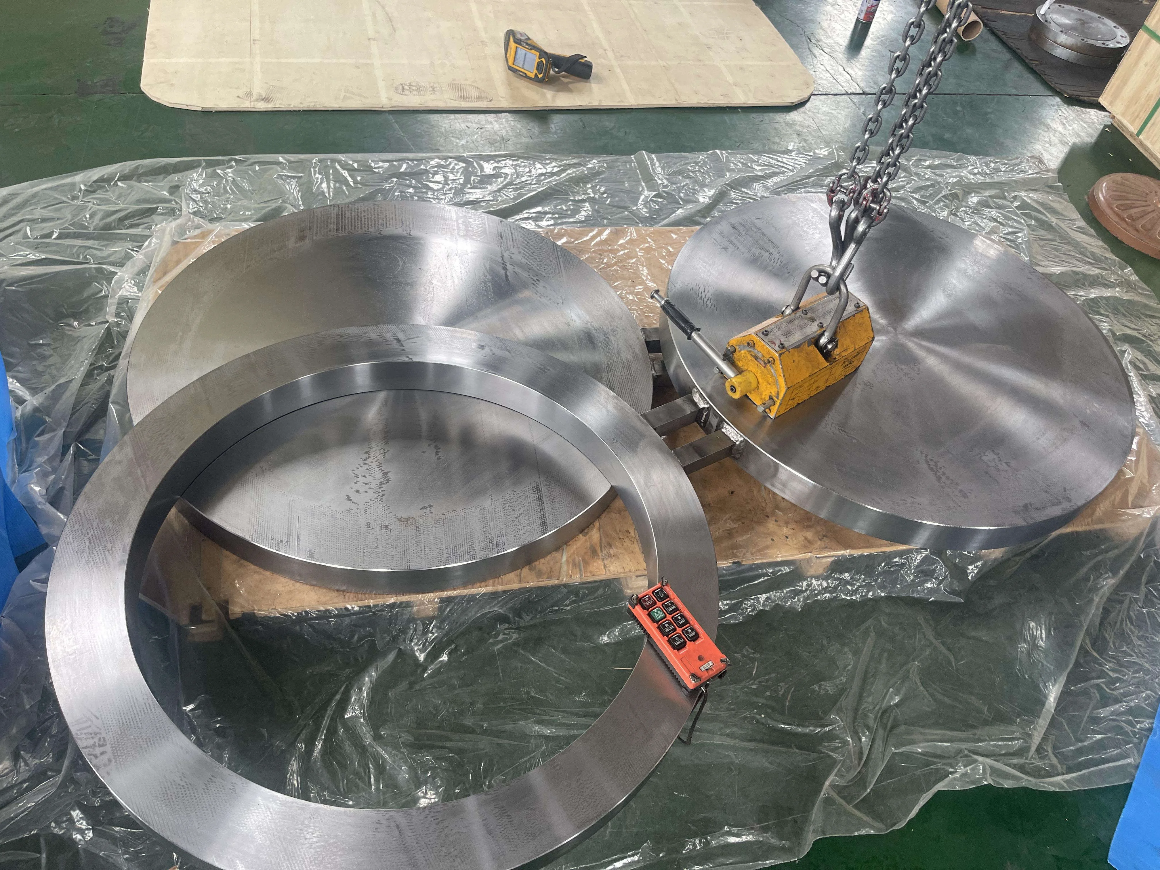 ASTM A105 A350 LF2 CL1 CL150 FF Carbon Steel Spectacle Figure 8 Blind Flange