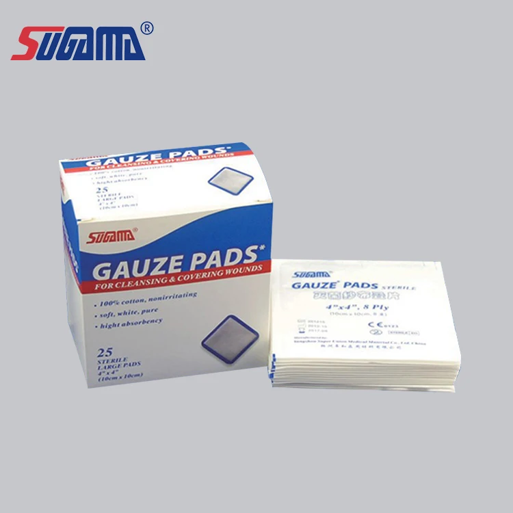 soft disposable sterile gauze swab good price