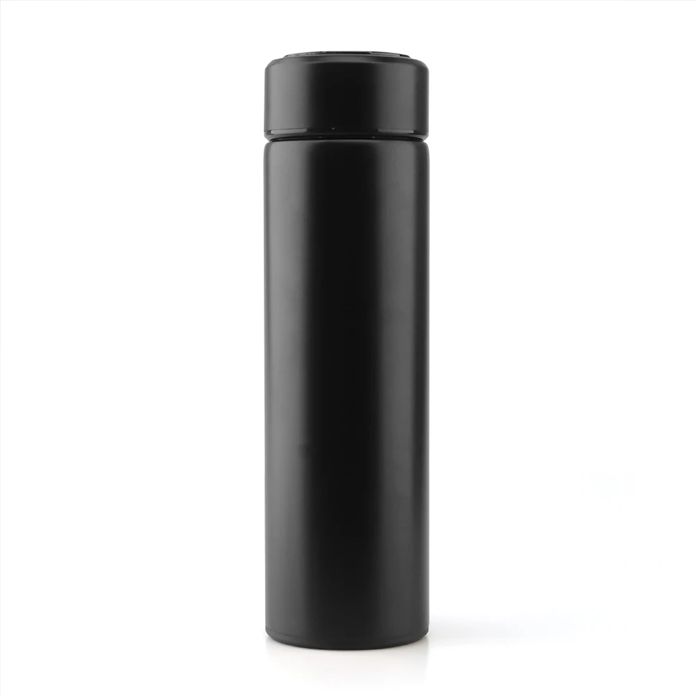 500ML Hot Selling Smart Vacuum Water Bottle 16oz Custom Logo LED Temperature Smart Water Bottle