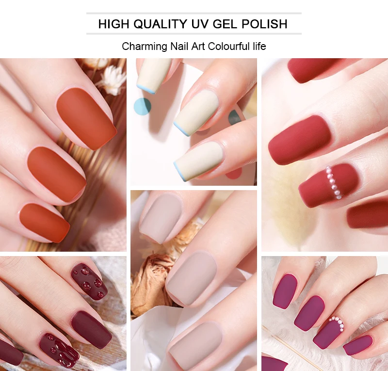 Wholesale Nail Supplies oem Private Label UV No Wipe Matte velvet Color rubber Top Coat Nail Polish Gel
