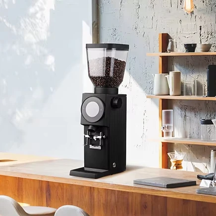 83mm Professional Automatic Adjustable Setting Industrial Electric Commercial Coffee Grinder Machine