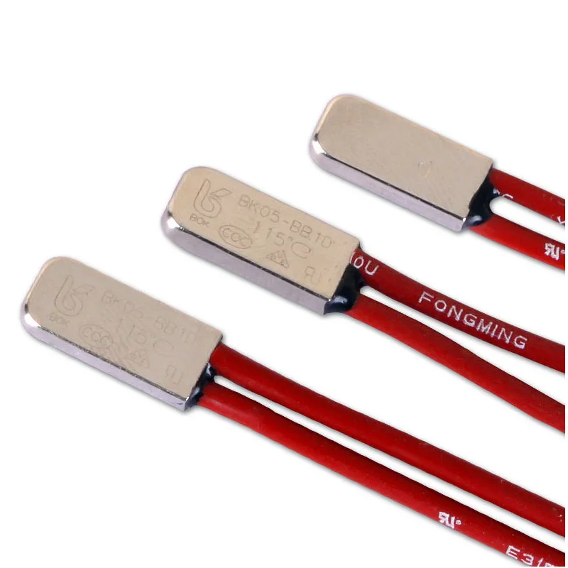 KSD9700 Plastic case Tubular Motor Temperature Control Switch Small Volume Thermostat