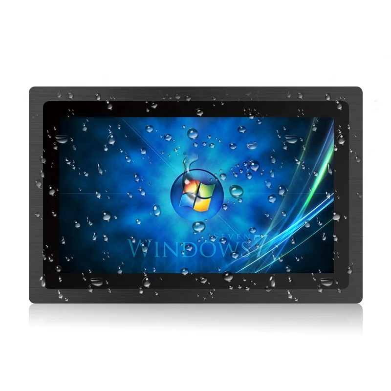 Touchthink 173 17.3 Inch Ip65 Capacitive Touch Industrial All In One Panel Pc, Can Be Used In Humid And Dusty Environments