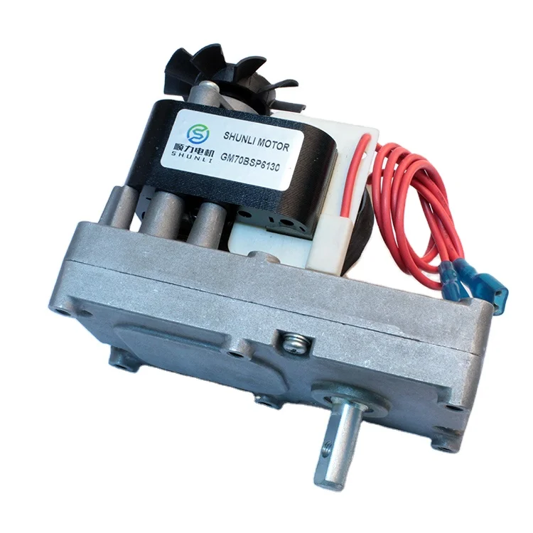 Низкооборотный Шестеренчатый двигатель переменного тока 110 в 240 В