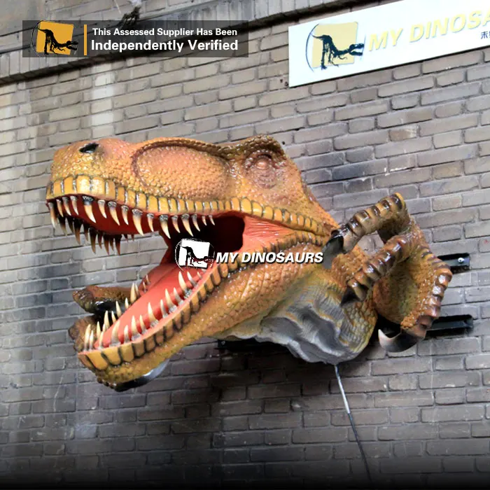  Настенная декоративная голова динозавра MY Dino AD555 для комнаты