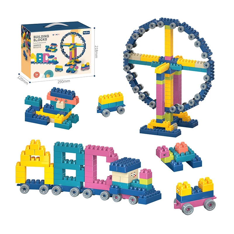 300pcs Diy Educational Building Block Set Toy for Kids