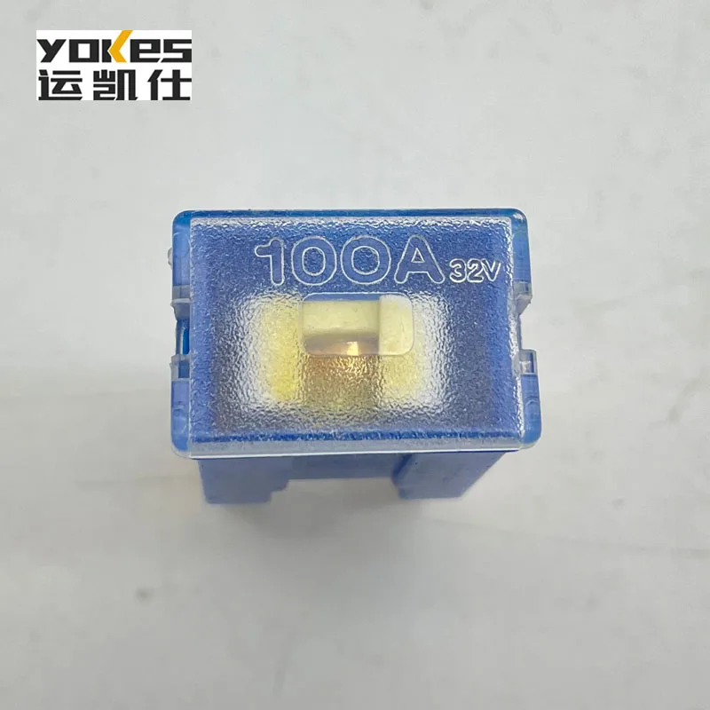SK200-8 fuse 100A 32V Excavator Part For Kobelco