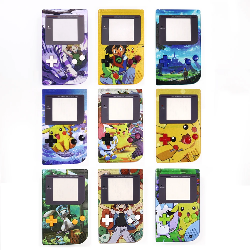 UV print  Plastic housing  Customised shell For Nintendo Gameboy For GBA GBC GB DMG GBP GBA SP game console