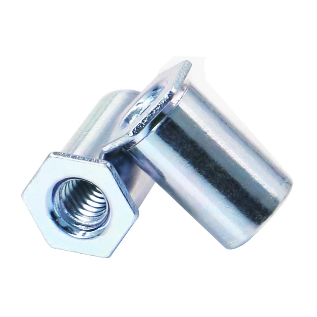 6# 8# INCH M3 M4 M5 M6 half all threaded carbon stainless steel aluminum round hex flat head waterproof clinching standoffs