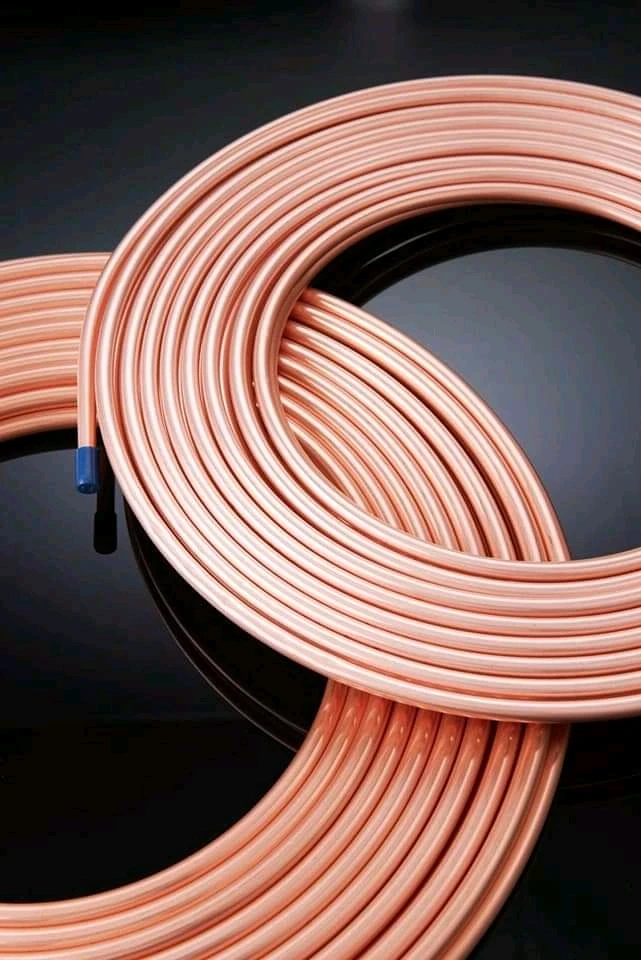 High purity copper  coil for air conditioning and refrigerator Copper pancake coils1/2-5/8 inch 15m