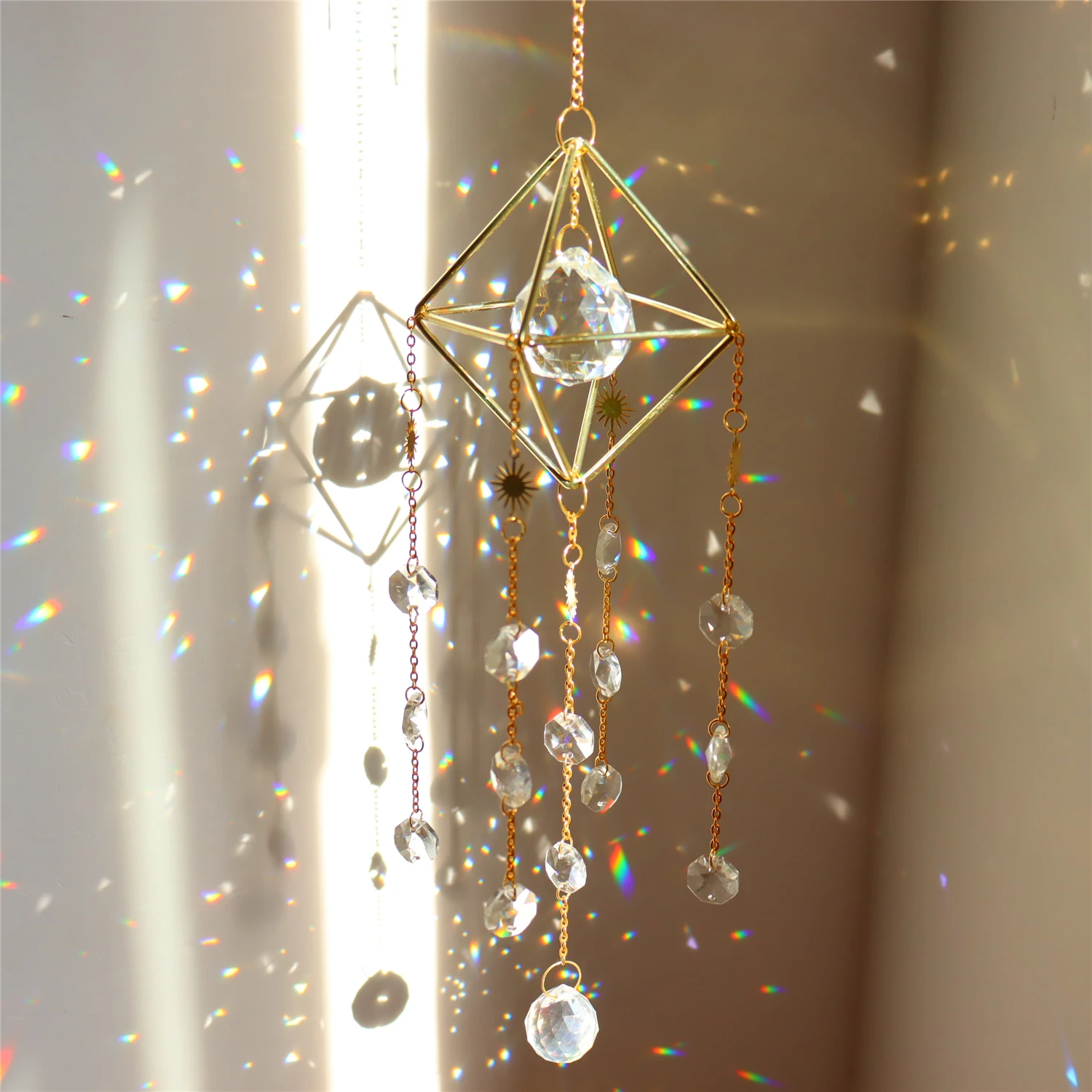 
Dropshipping DIY Home Hanging Decoration Car Crystal Ball Sun catchers 