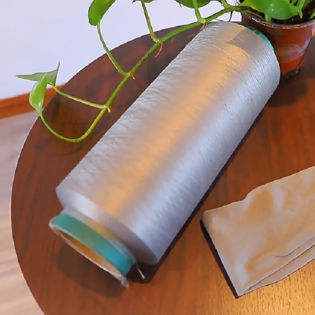 Deodorant polyester yarn 300d grey polyester yarns spun polyester yarn