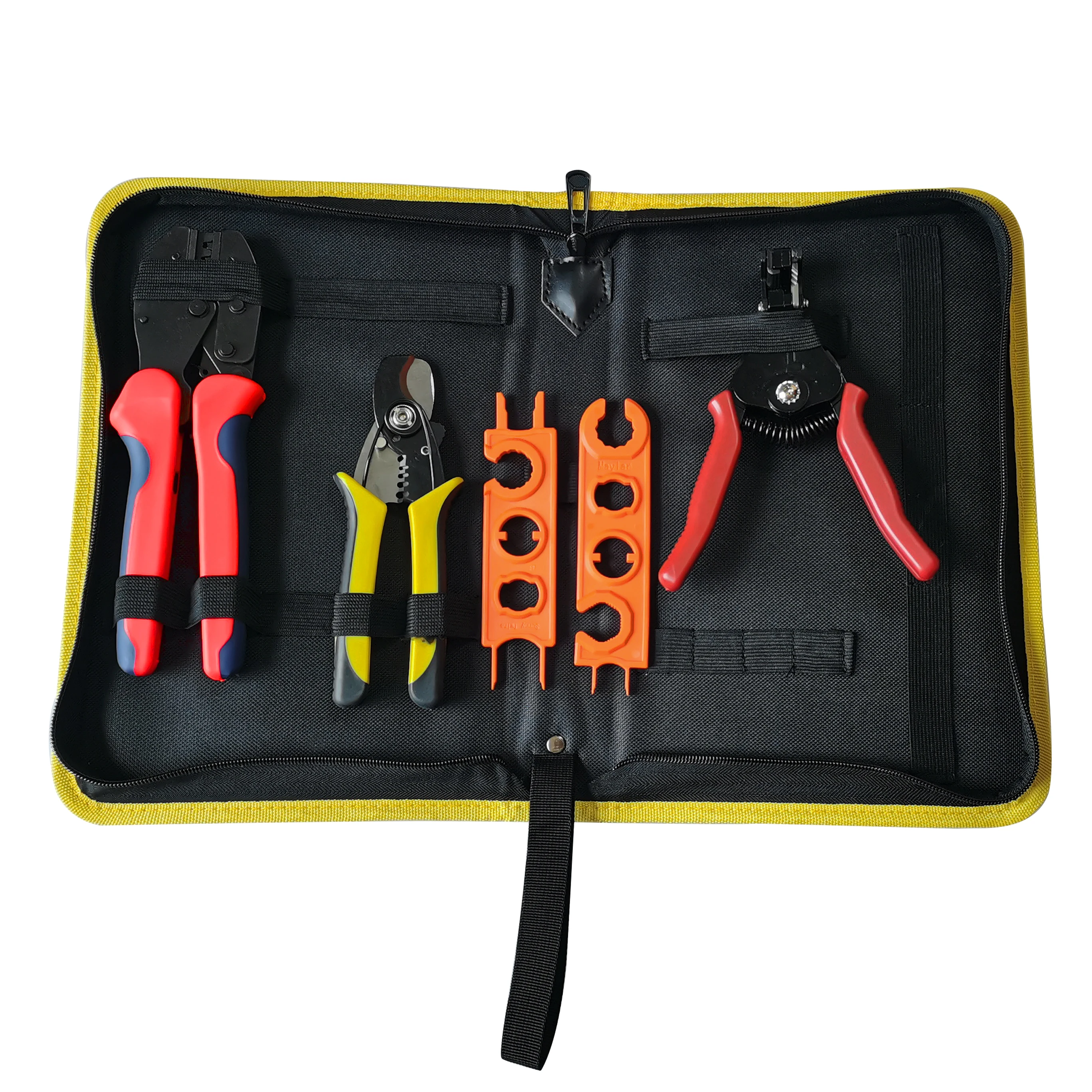 Willone Solar Crimper Tool Kit for Solar Panel Cable Wire Assembly with Solar Crimper and Solar connectors Spanner for PV System