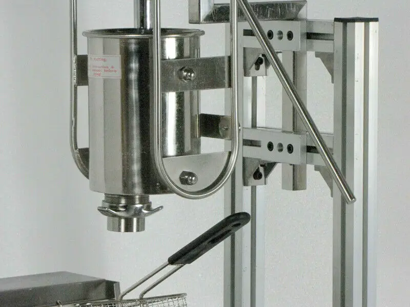 5 molds churros maker making machine with 12 L fryer electric