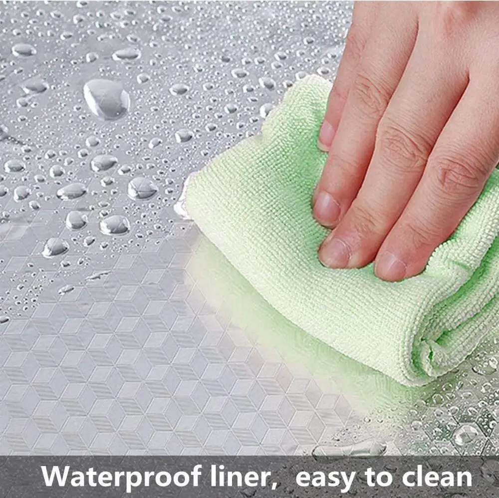 Kitchen Self Adhesive Waterproof anti-Oil Backsplash Stickers aluminum foil Wallpaper 3meters