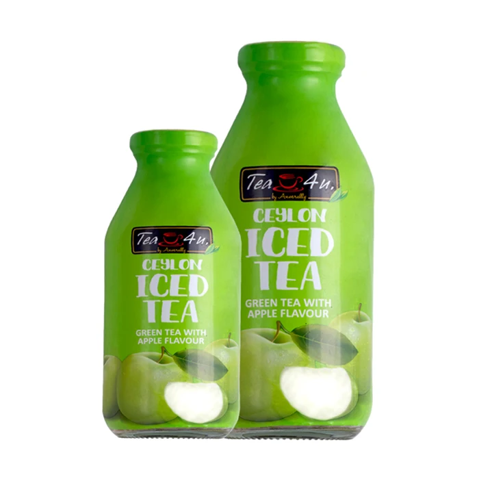 Чай 4u, цейлонский яблочный зеленый холодный чай, линия по производству готовых напитков