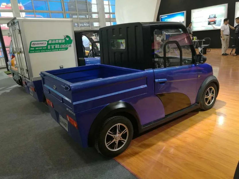 Electric pick up for short distance used in city for Europe with eec