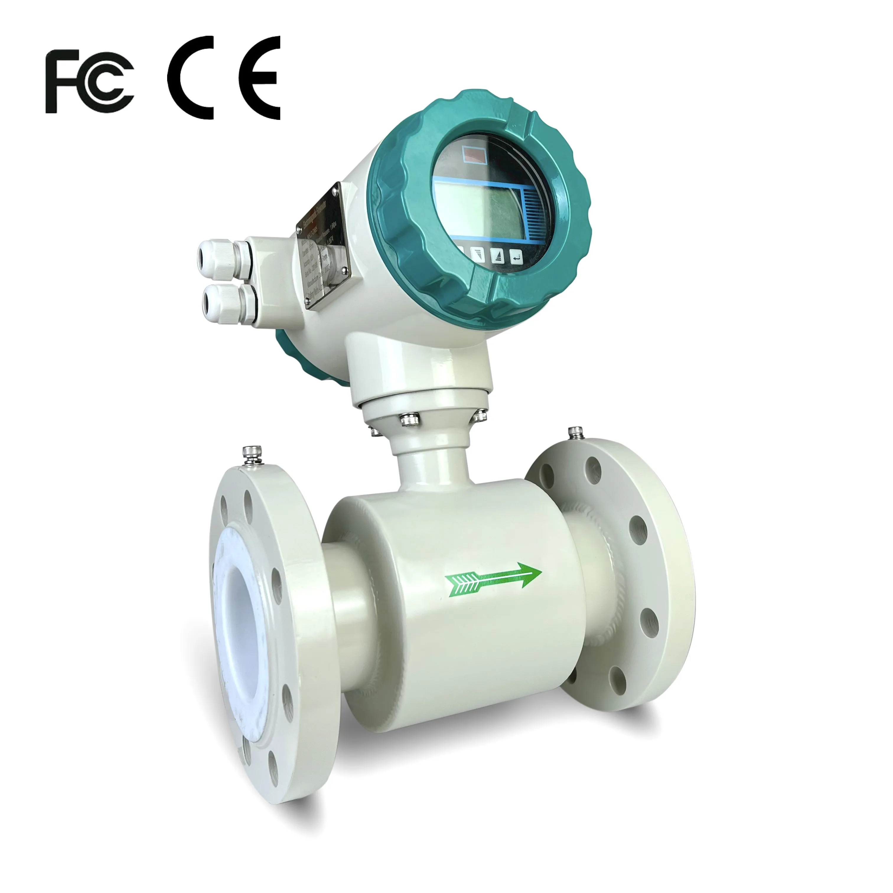 HCL H2SO4 Anti-corrosion Electromagnetic Flow Meter
