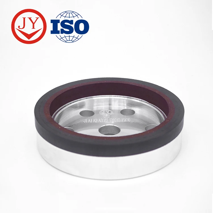 Three-grit resin bond wheel for glass Good quality CNC Aluminum Billet Polished
