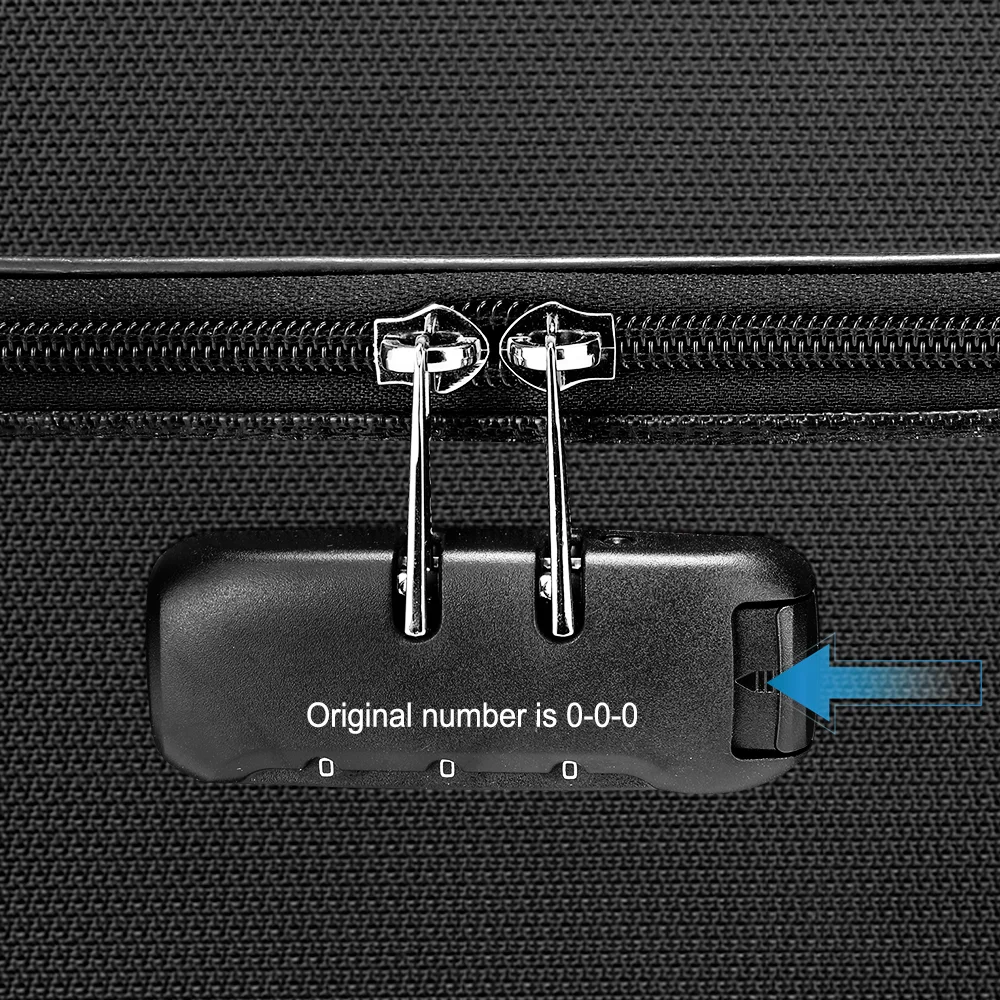 Water Resistant Fire Safe 3-Layer Zipper Closure Office Home Large Money Organizer Fireproof Document Bag With Lock For Laptops