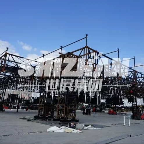big customized truss large span for Large-Scale Outdoor Activities Concerts in arena roof truss stand lift system tower truss