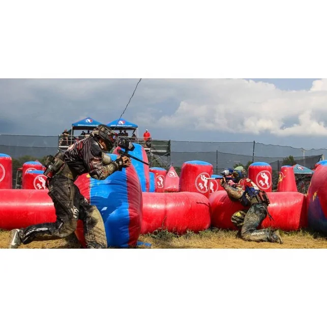 commercial sports equipment CS  inflatable paintball bunkers, gun inflatable paintball field for sale