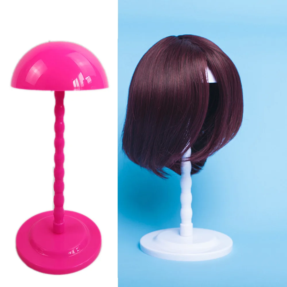New Wig Hat Holder Plastic Bracket Mushroom Rack Disassembly Type Human Head Model Storage Type For Wig Shop