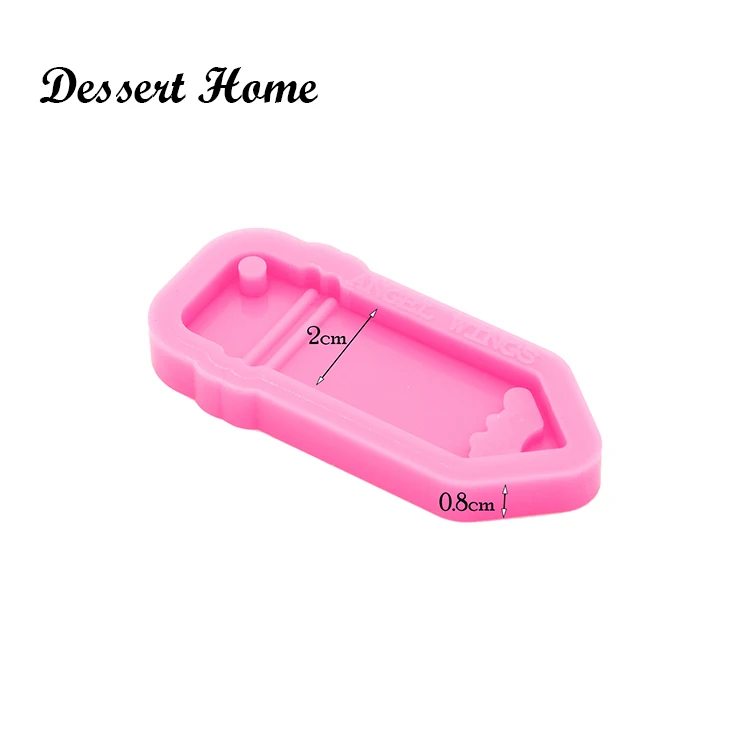 DY0152 Shiny Crayon Keychain Mold DIY Pen Epoxy Resin Silicone Pencil Molds, Chocolate Fondant Sugarcraft Molds DIY Cake
