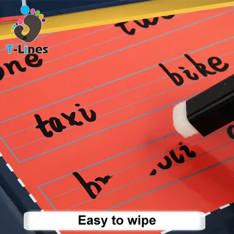 Preschool Educational Match Learning Toys Practice Spell Word Game Kids Magnetic Puzzle Letters