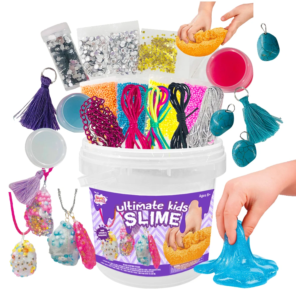 2024 Ice Cream Slime Kit Diy For Girls Ages 8-12 Slime Charms Slime Clay To Make Butter Party Favors Easter