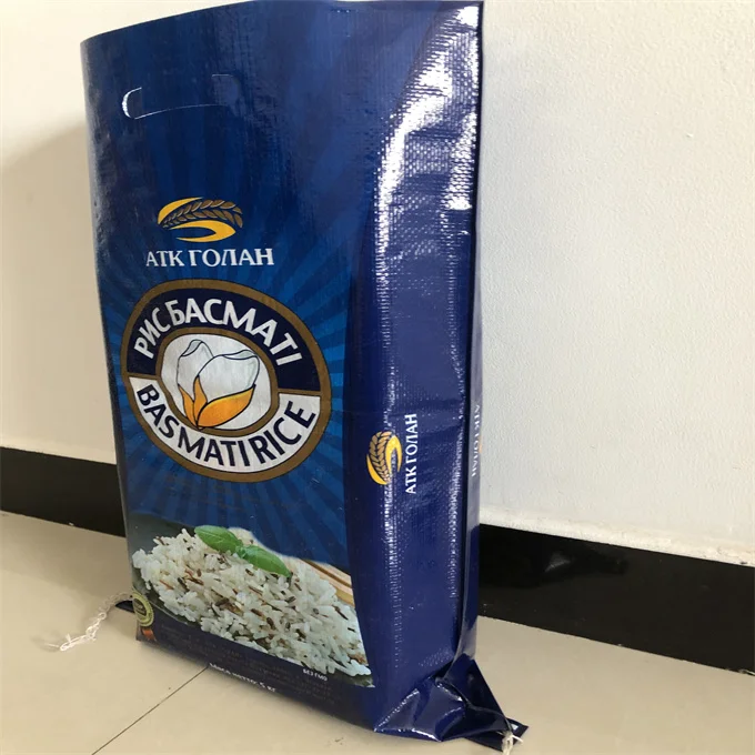 packaging plastic pp woven polypropylene bags rice wheat corn maize flour packaging 50kg
