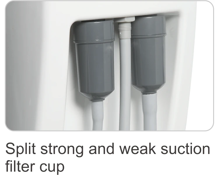 One-stop supplier full set dentist chair dental unit with double light source inductive oral lamp