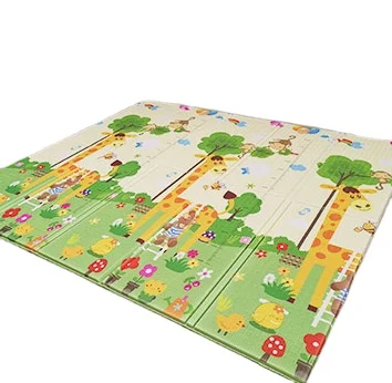 Wholesale En71 Newborn Infant Sleep Toys Foldable Soft Cotton Kid Floor Activity Gym Musical Piano Keyboard Baby Crawl Play Mat