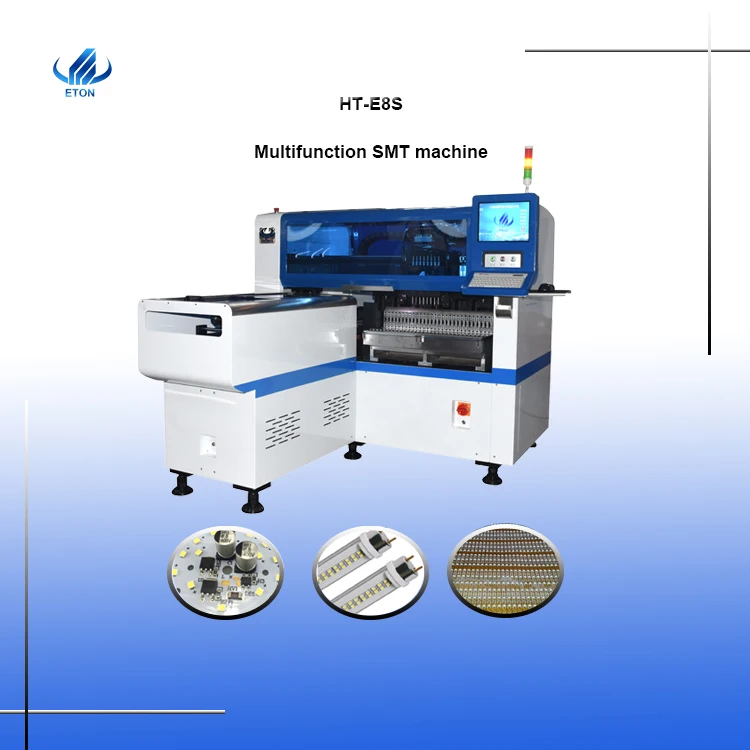12 Heads High Speed Pick And Place Machine for LED Lights and Electronics Industry
