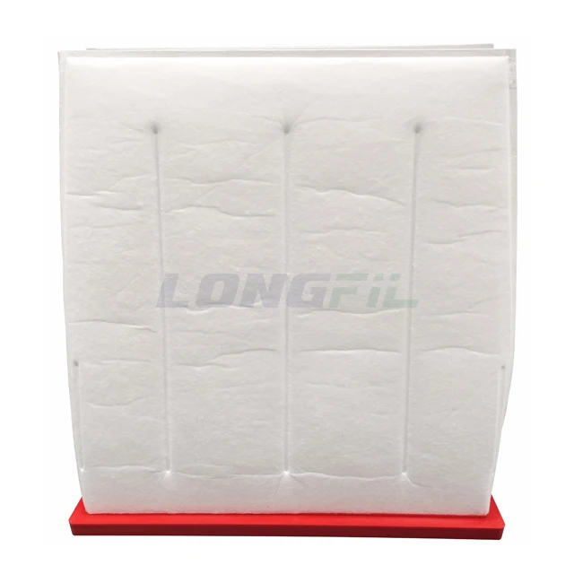 Medium Air Filter PU Frame Solid  Structure Self Supporting Hydrophobic Rigid Pocket Filter For Industry