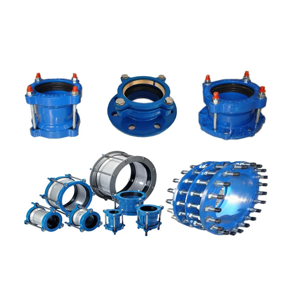 Universal Joint Gibault Coupling adaptor connector coupling for DI CI PE PVC HDPE Pipe