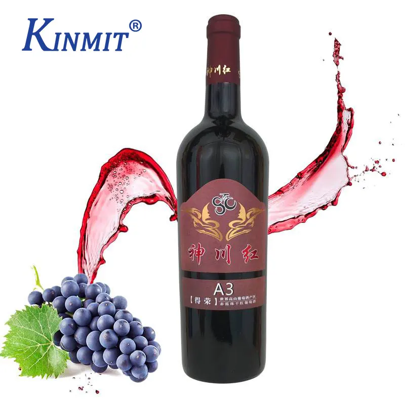 Free sample sending support custom OEM led label wine bottle LED Waterproof El wine label