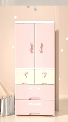 2022 New design children plastic  kid clothes Drawers Organizer Furniture Closet Cabinets
