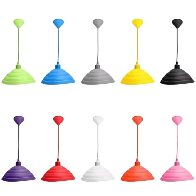 Hot Selling Collapsible Silicone Lampshades For