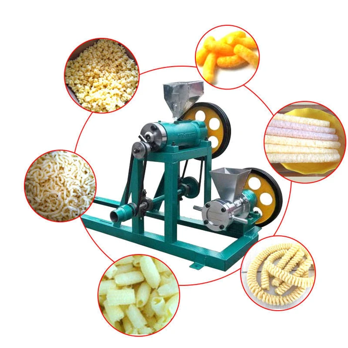 different capacity Maize Snack Food Puffing Extruder for sale
